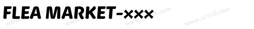 FLEA MARKET字体转换